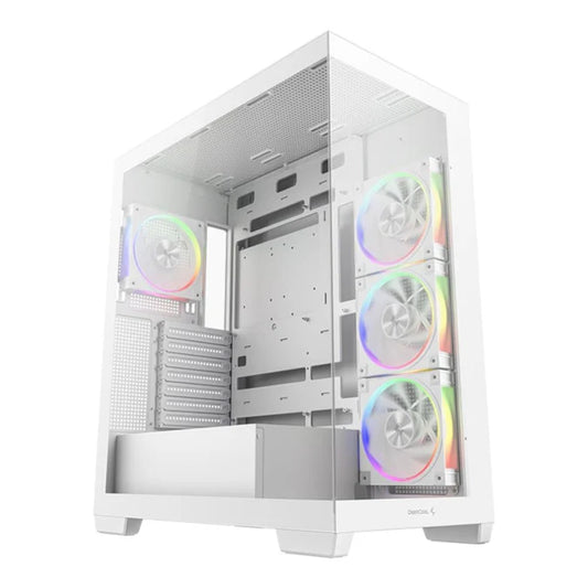 DeepCool CG580 4F V2 ARGB ATX Gaming Chassis – White | CG580 4F V2 ARGB White