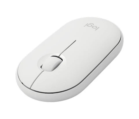 Logitech Pebble M350 Wireless Bluetooth Mouse – Off-White