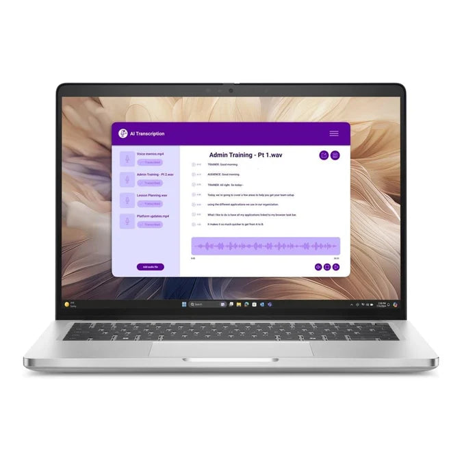 Dell Pro 14 Plus PB14250 14-inch AI Laptop – Intel Core Ultra 7 266V, 16GB LPDDR5x RAM, 512GB SSD, Intel Arc Graphics, Windows 11 Pro