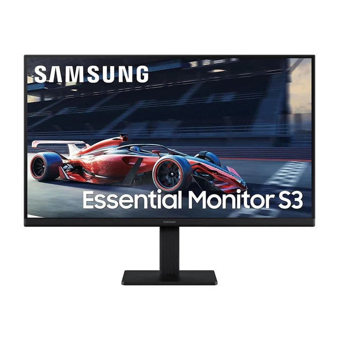 Samsung 27" Essential S3 S30GD Full HD IPS Monitor – 100Hz, 5ms, HDMI, VGA, Black