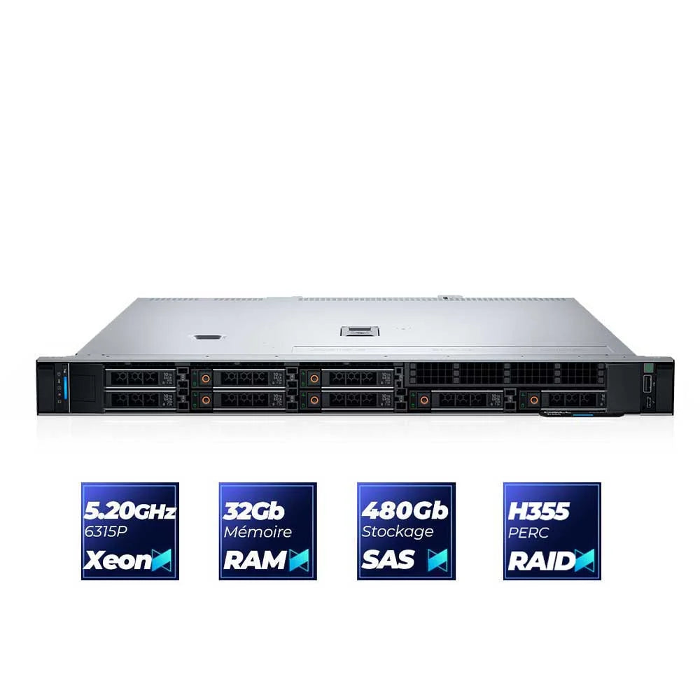 Dell PowerEdge R360 1U Rack Server – Compact Enterprise Server Solution