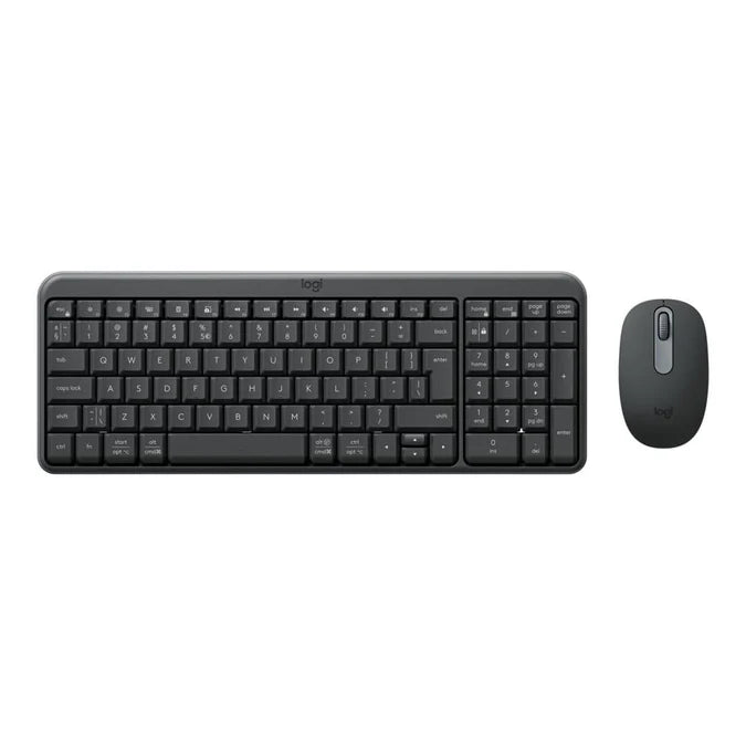 Logitech MK250 Compact Wireless Bluetooth Keyboard & Mouse Combo – Graphite