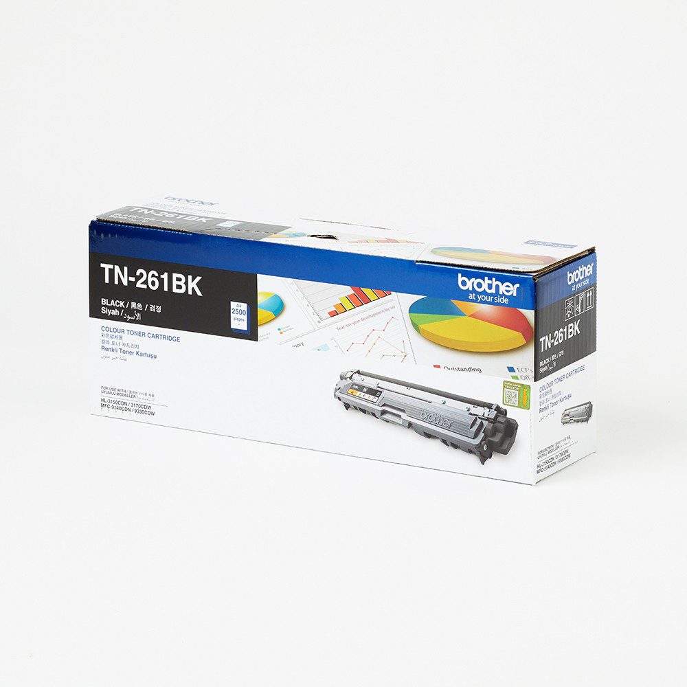 Brother TN261BK Black Toner Cartridge