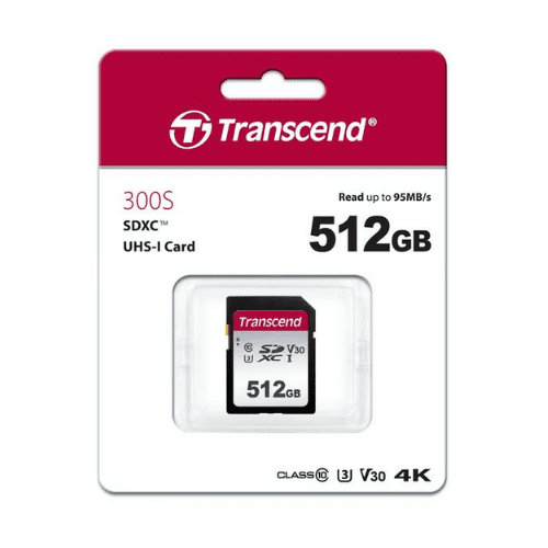 Transcend 300S 512GB SDXC Memory Card