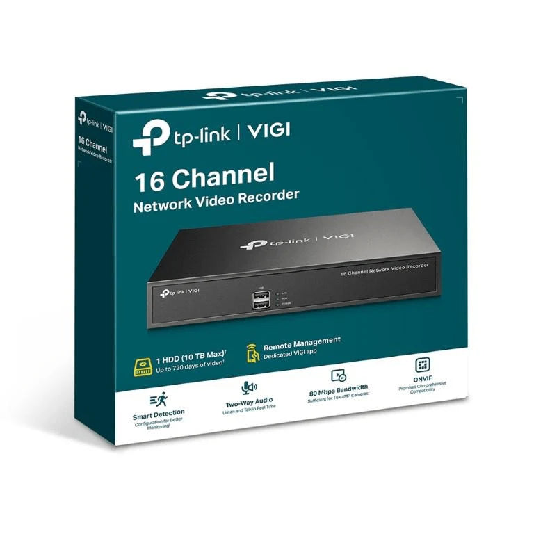 TP-Link Vigi NVR1016H 16-ch Network Video Recorder