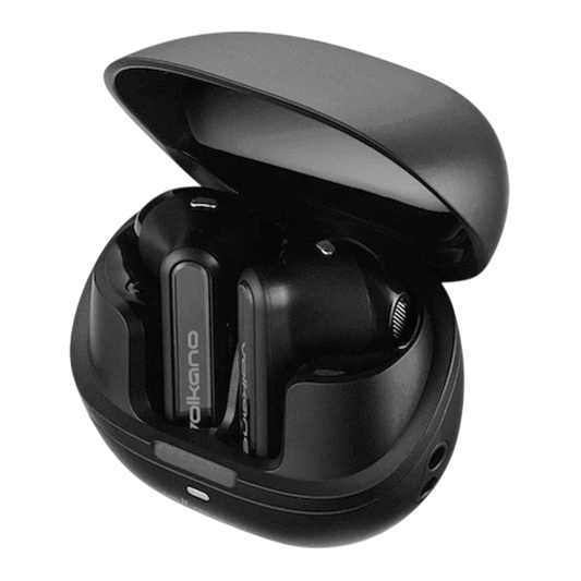 Volkano QuietFit - TWS Earphones with ANC & ENC- Black