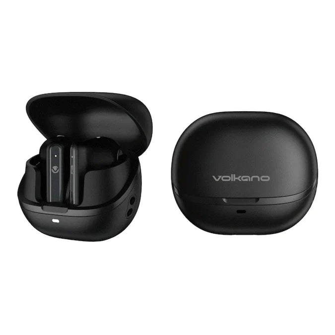 Volkano QuietFit - TWS Earphones with ANC & ENC- Black
