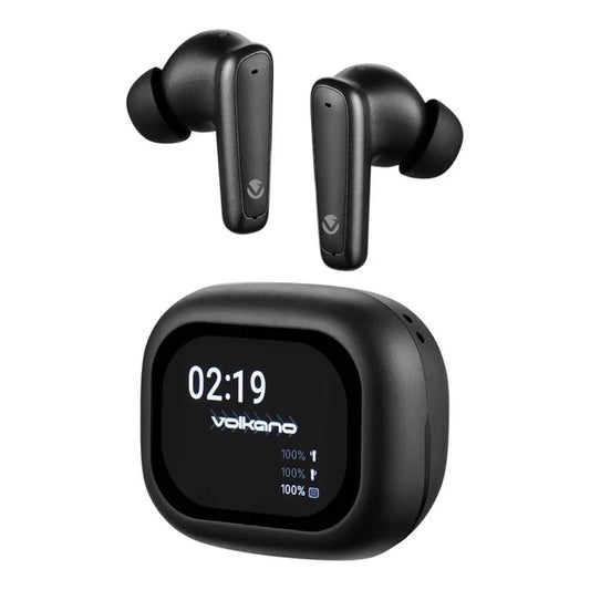 Volkano Vision Series TWS Earphones with ANC- Black