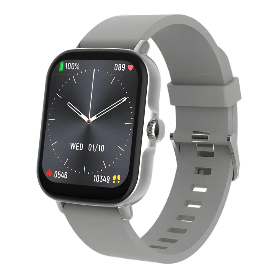 Volkano Active Tech Serene series Watch with heart rate monitor - Silver