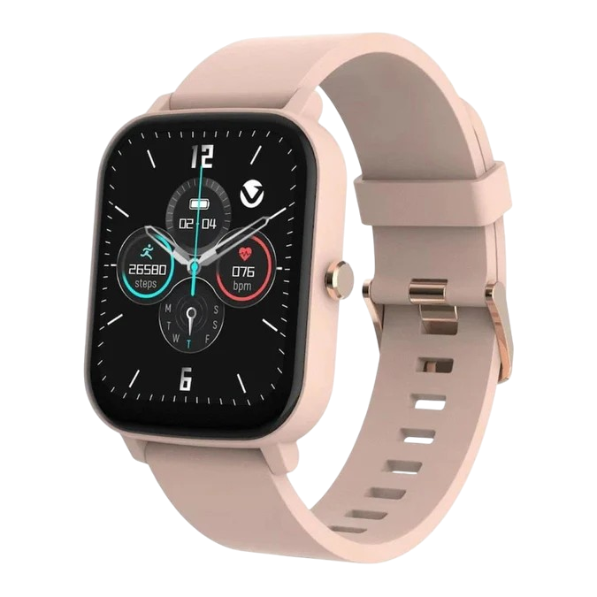 Volkano Syncron Series Smart Watch - Nude Pink