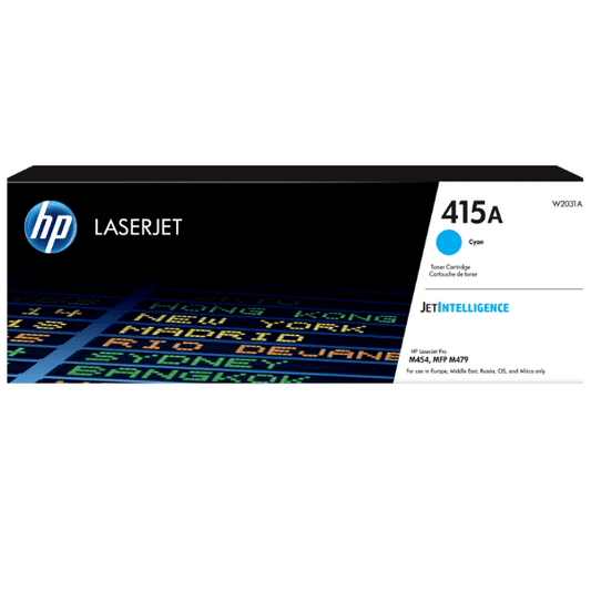 HP 415A Cyan Original LaserJet Toner Cartridge
