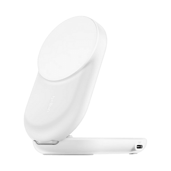 Belkin 2 in 1 foldable wireless and magnetic charger with Qi2 25W